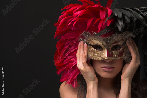 maschera carnevale photo