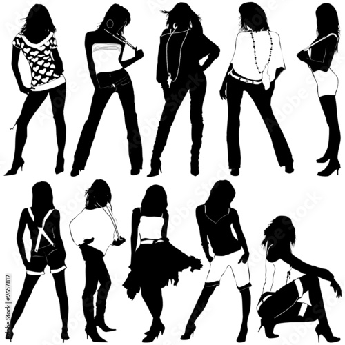 fashion women vector