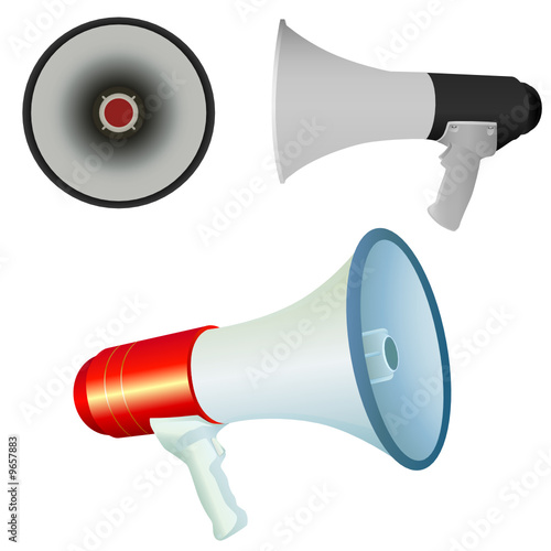 bullhorn vector