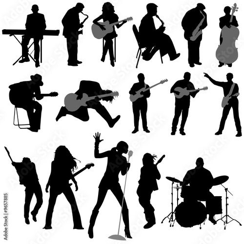musician vector