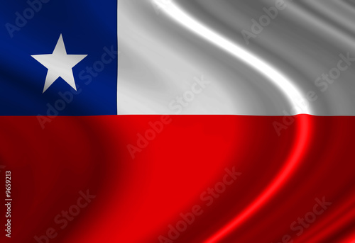 Free Download Chilean flag waving in the wind - GFXLoad