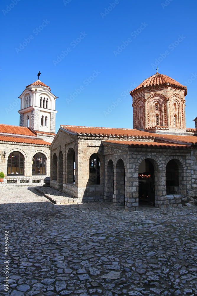 Church of St. Naum on Ohrid Lake, Macedonia