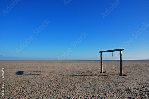 Schaukel am Strand