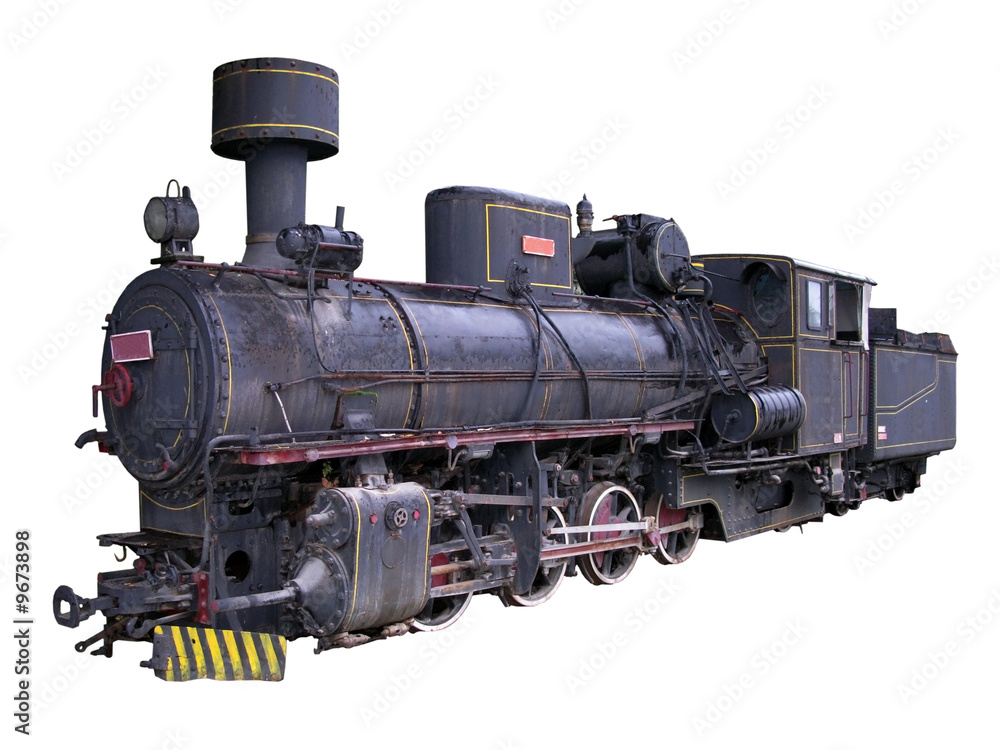 Fototapeta premium Locomotive engine of train
