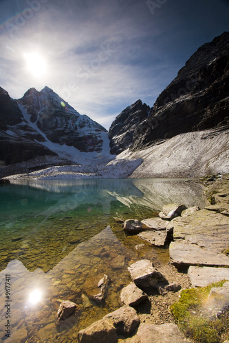 Beautiful Lake Oesa of Banff Park, Canada photo