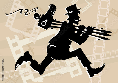 Retro photographer