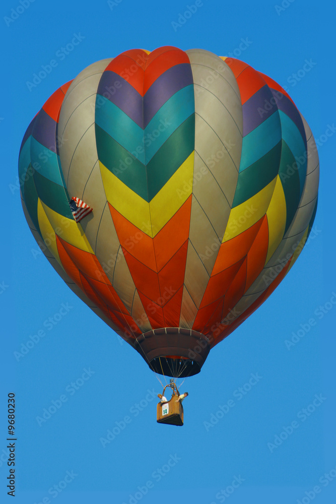 Fototapeta premium Hot air balloon competition