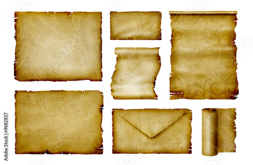 old paper collection