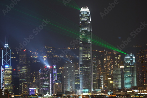 Hong Kong laser show