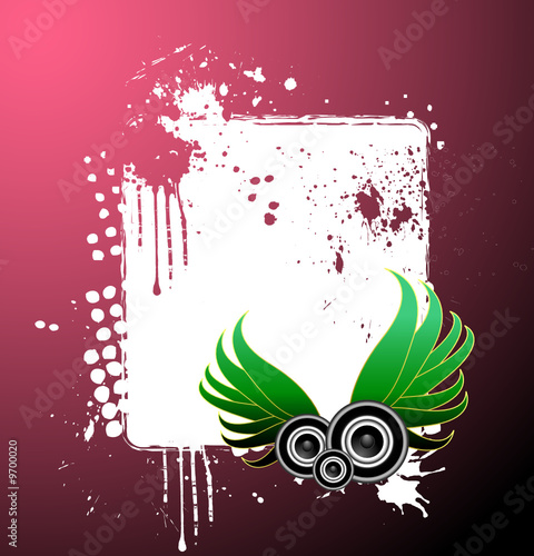 Abstracxt music banner design