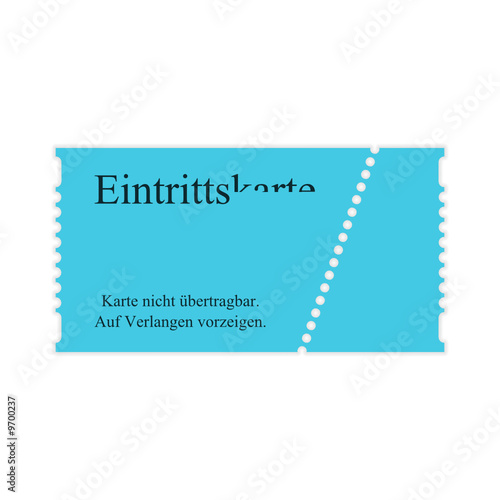 eintrittskarte