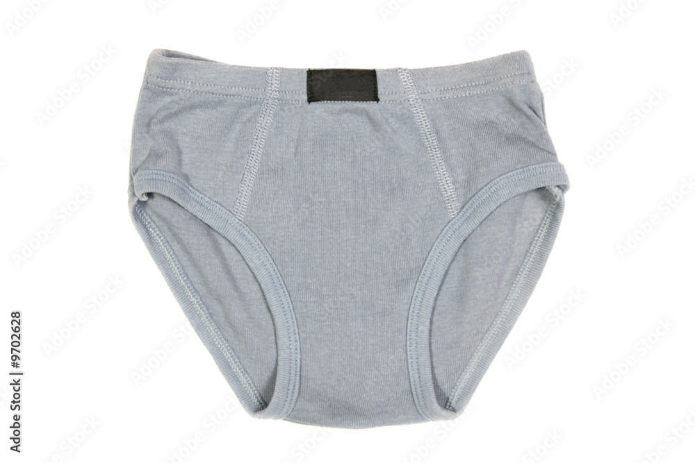 Children's wear - boys pants isolated over white background