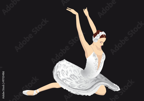 Danse Classique 3 Vectoriel