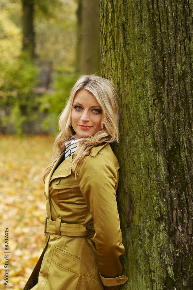 a woman and a tree a woman and a tree