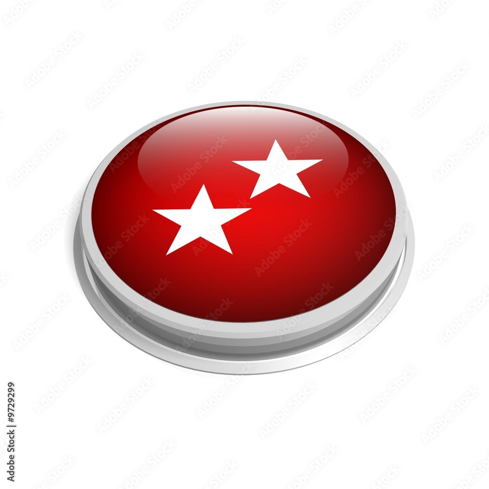 3d two star button 3d two star button