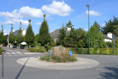 Photos rond point fleuri