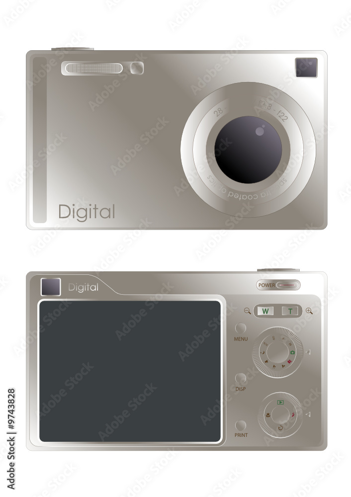 digital camera illustration