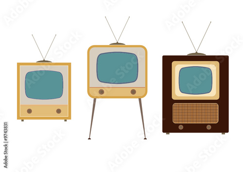 tv sets from the 1950s