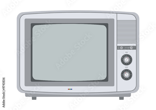 retro tv from the 1970s