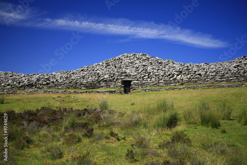 Grey cairn in Camster, Scotland