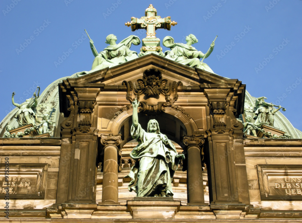 Fototapeta premium Detail vom Berliner Dom