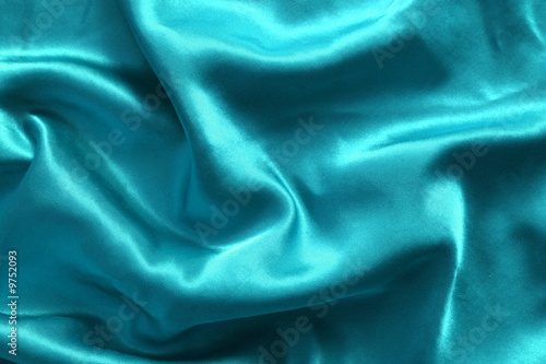 satin bleu turquoise