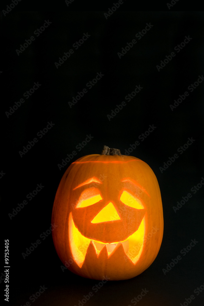 Lighted Halloween Pumpkin Lighted Halloween Pumpkin