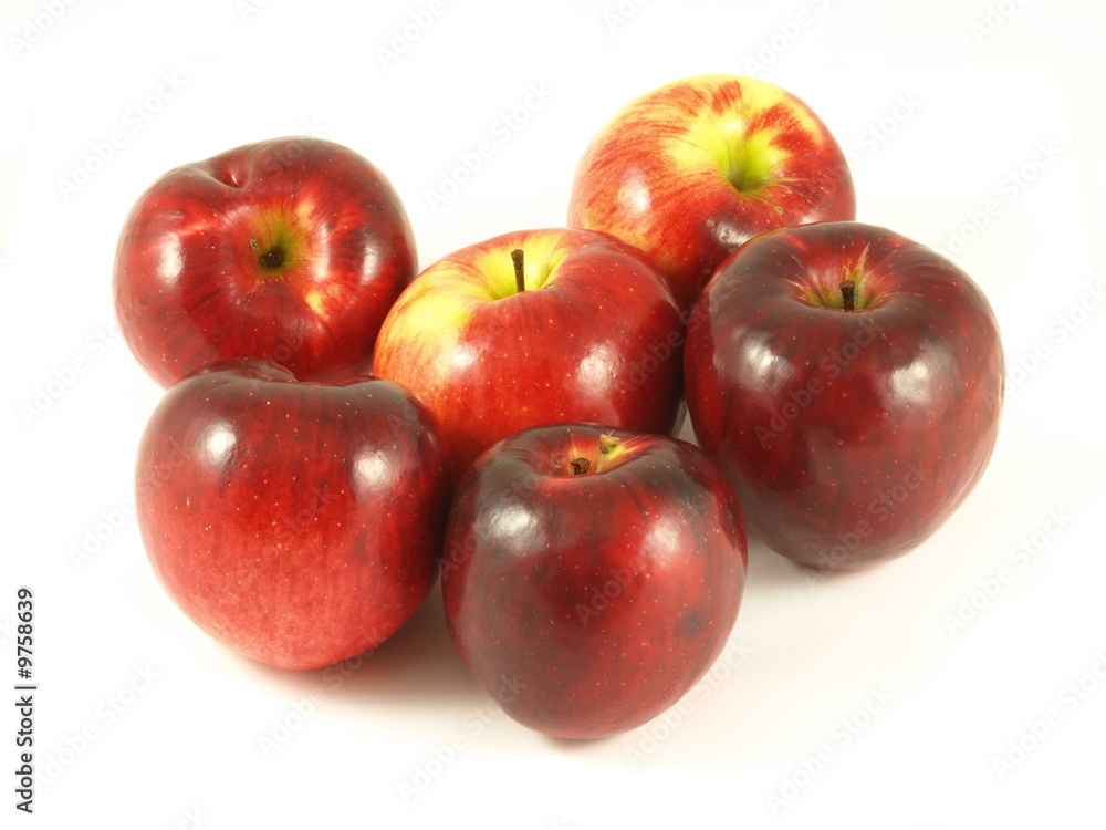 red apples