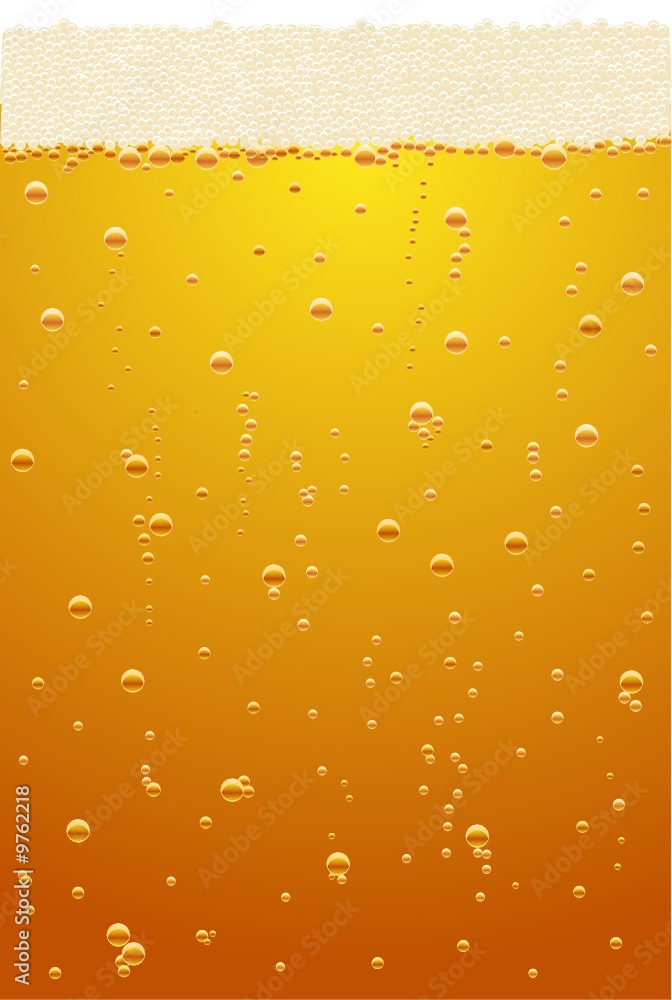 Vector illustration of a beer texture