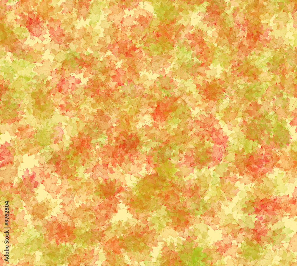 Mix From Colour Leaves (Background)