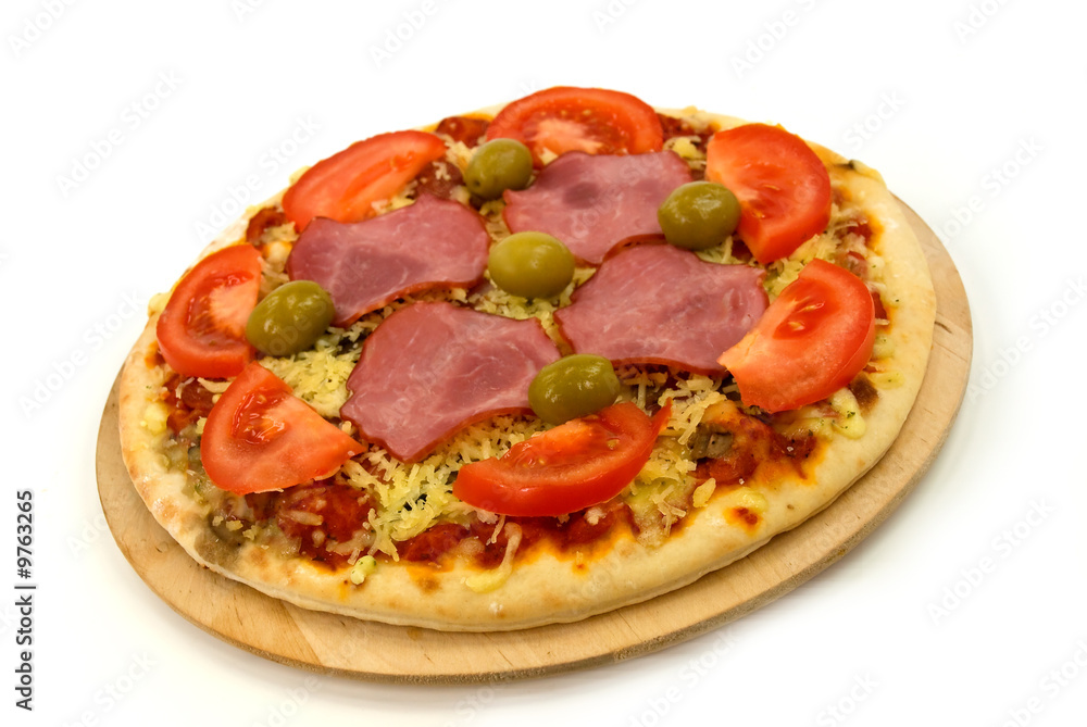 pizza in nahaufnahme
