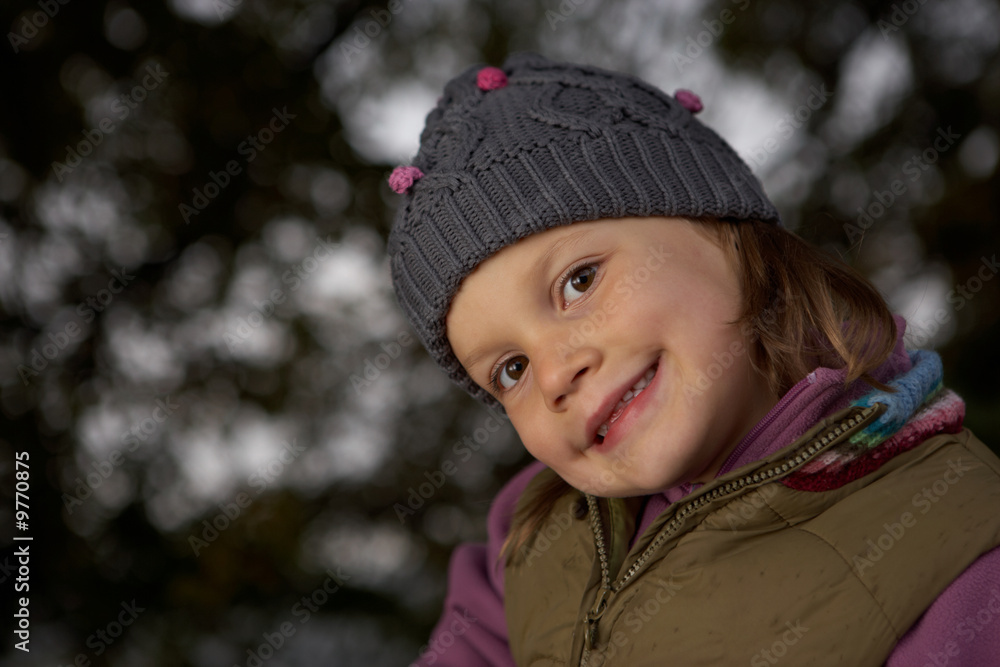 cute young girl with place for your text cute young girl with place for your text