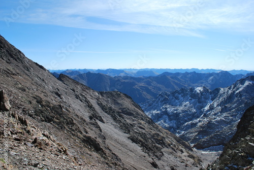 Depuis le col du Montcalm