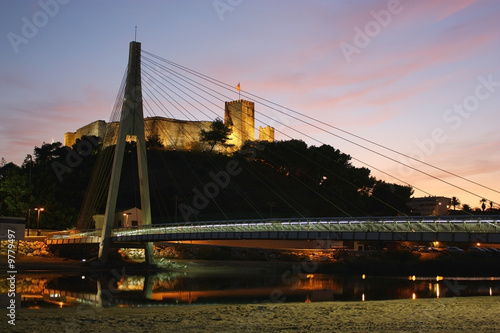 Vista del Castillo Sohail en Fuengirola