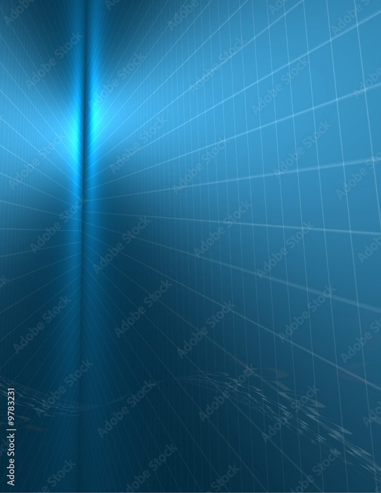 Blue grid abstract Blue grid abstract