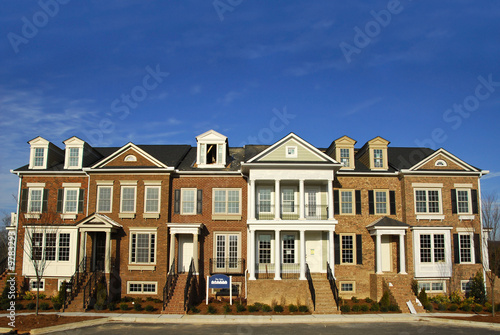 new townhouses under construction