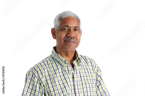 Senior Minority Man Set On ...