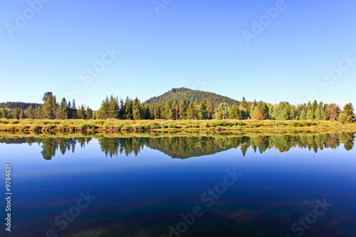 The Oxbow Bend Turnout Area in Grand Teton National Park