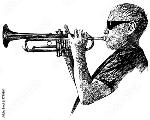 jazz trumpet player