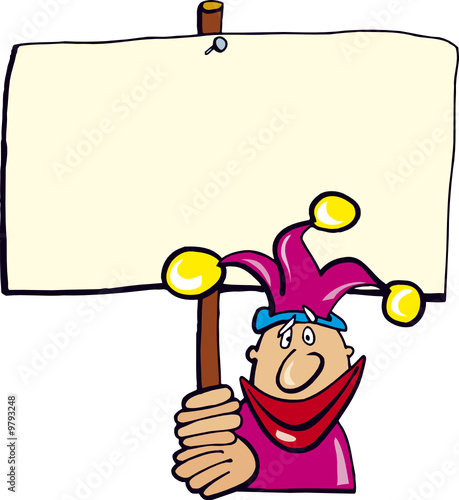 fool with card