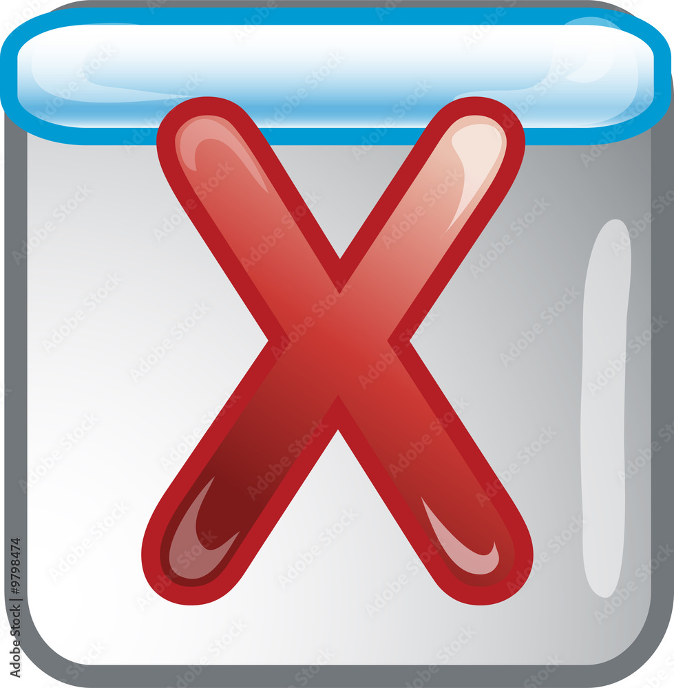 Cancel icon or symbol Cancel icon or symbol