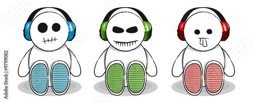 Scary Headphone Dudes