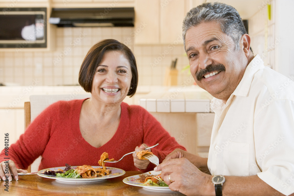 Elderly Couple Enjoying meal,mealtime Together Elderly Couple Enjoying meal,mealtime Together