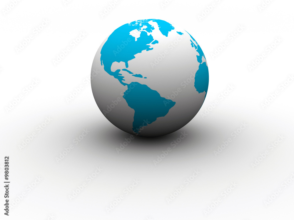 Earth globe