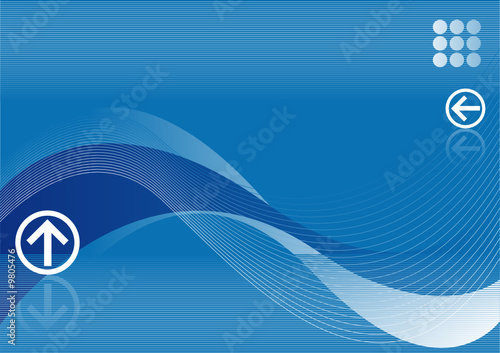 Blue background