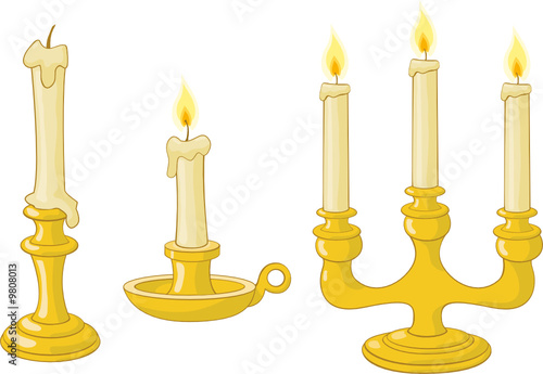 Candles and candlesticks