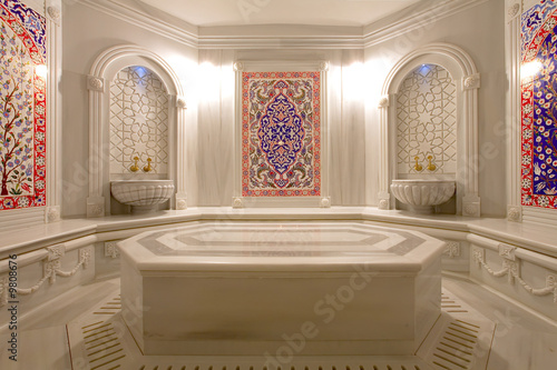 Turkish bath (hamam) photo