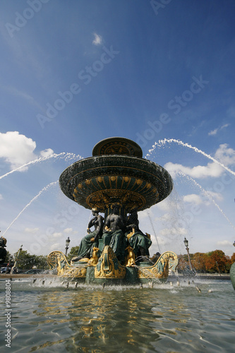 Fontaine Place de la Concorde Paris photo