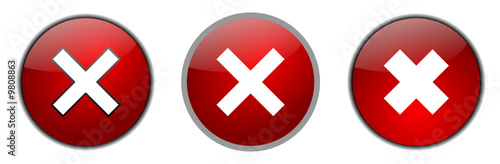 incorrect icon - vector