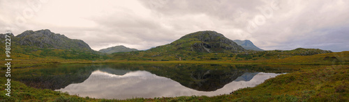 Schottland Highlands Loch See Spiegelung romantisch